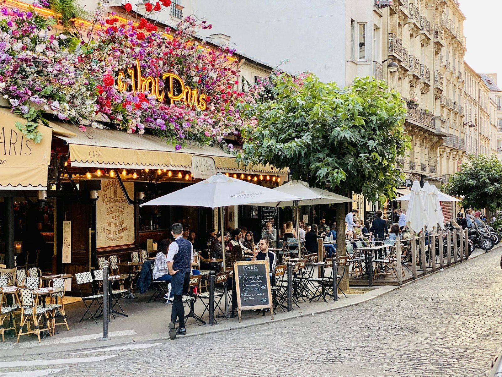 Café en terrasse